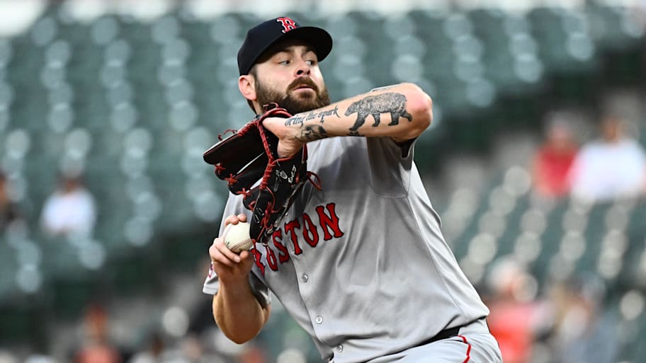 Boston Red Sox pitcher Lucas Giolito