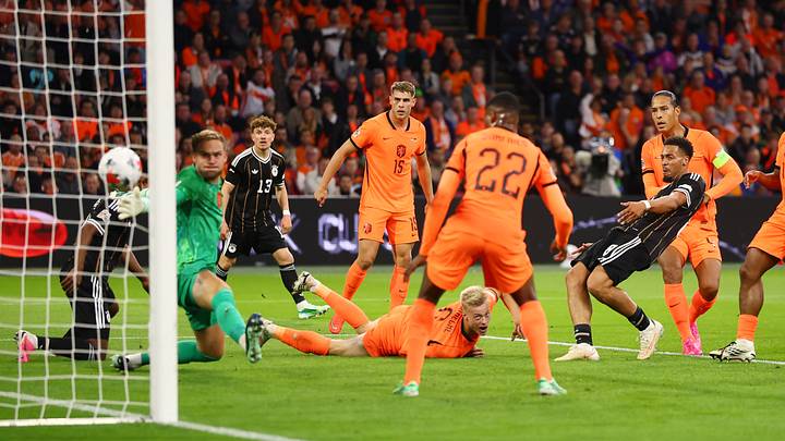 Felix Nmecha stocherte den Ball zur 1:0-Führung rein Felix Nmecha stocherte den Ball zur 1:0-Führung rein