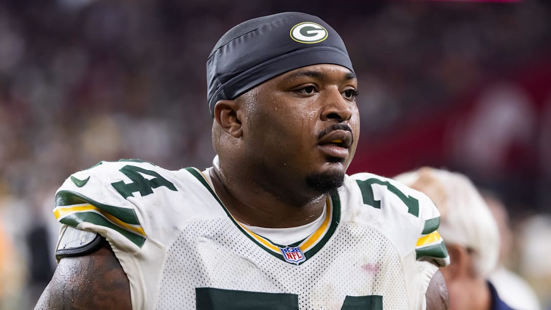 Green Bay Packers center Elgton Jenkins