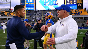 Marcus Freeman, Pat Narduzzi, Notre Dame Fighting Irish, Pittsburgh Panthers