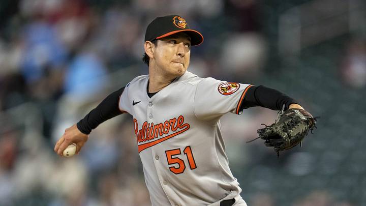 Matt Bowman delivers a pitch against the Minnesota Twins in the eighth inning at Target Field.