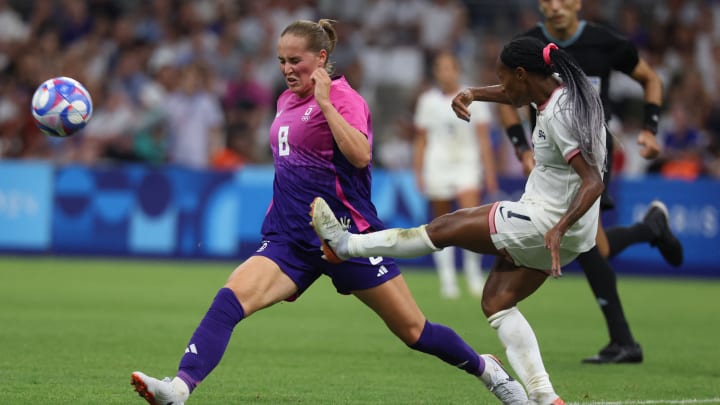 Crystal Dunn of Gotham FC and the USWNT