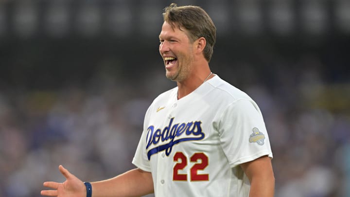 Former Los Angeles Dodgers picher Clayton Kershaw