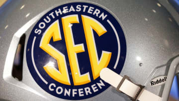 SEC logo seen during SEC Media Days