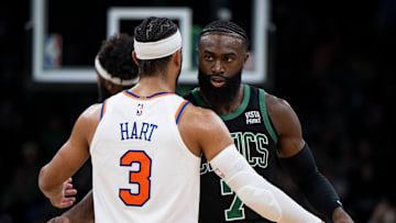 Boston Celtics, New York Knicks, Jaylen Brown, Josh Hart, Jayson Tatum
