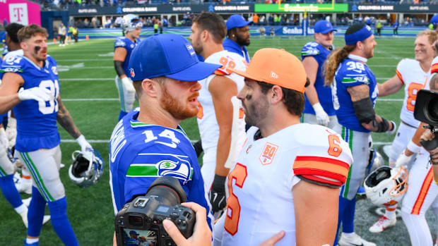 Seattle Seahawks, NFL, Tampa Bay Buccaneers, Sam Darnold, Baker Mayfield
