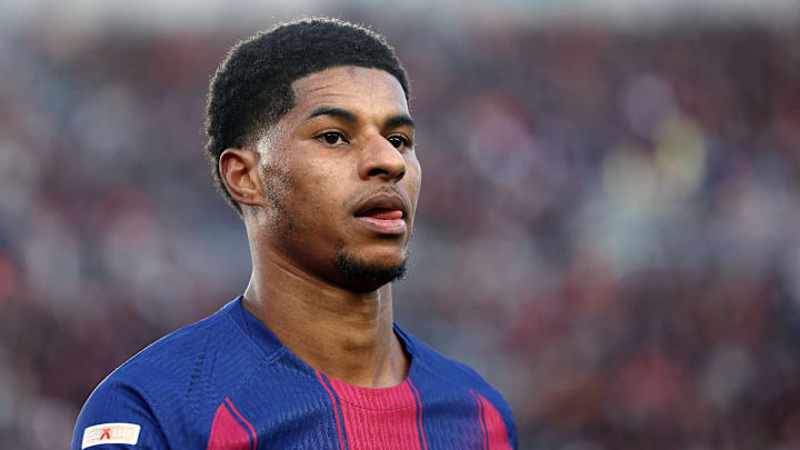 Marcus Rashford is enjoying life in Barcelona