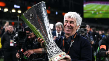 Coach Gian Piero Gasperini is the great architect of Atalanta's success