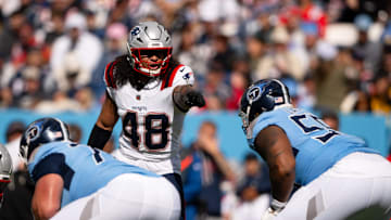 New England Patriots linebacker Jahlani Tavai