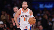 Jalen Brunson debutó en la NBA en 2018 con los Dallas Mavericks
