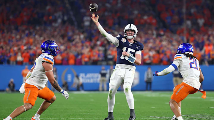 Penn State Nittany Lions quarterback Drew Allar (15)