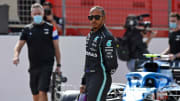 Lewis Hamilton en uno de los test de pretemporada de la Fórmula 1