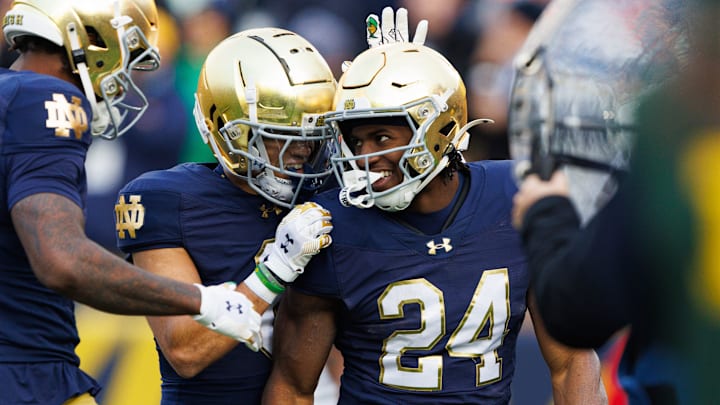 Notre Dame running back Jadarian Price 