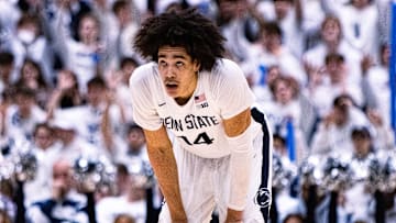 Penn State basketball's Yanic Konan Niederhauser (14)
