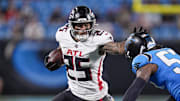 Tyler Allgeier and the Atlanta Falcons bullied the Carolina Panthers the last time they were in Charlotte.