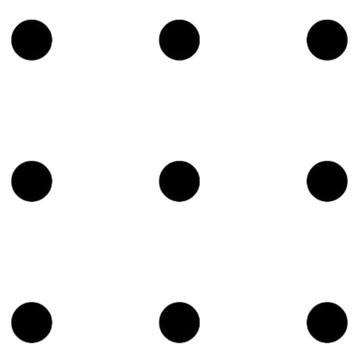 The Nine Dots Puzzle.