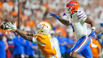 Former Tennessee Volunteers wide receiver Chas Nimrod (11)  signed with USF in the transfer portal.