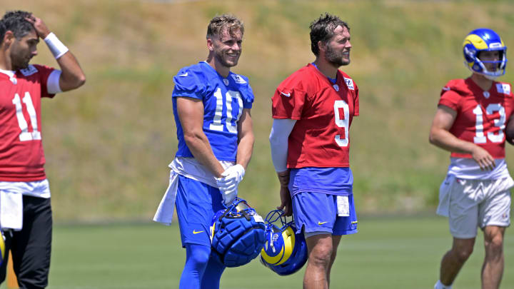 Los Angeles Rams Minicamp, Cooper Kupp, Matthew Stafford