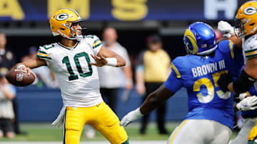 Green Bay Packers v Los Angeles Rams