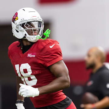 Marvin Harrison Jr. had 62 catches for 885 yards and eight touchdowns as a rookie after Arizona selected him with the No. 4 pick in the 2024 draft.