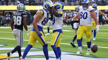 Dallas Cowboys v Los Angeles Rams, Miller Forristall, Xavier Smith, Logan Bruss