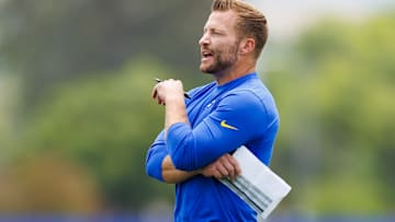 Los Angeles Rams OTA Offseason Workout HC Sean McVay