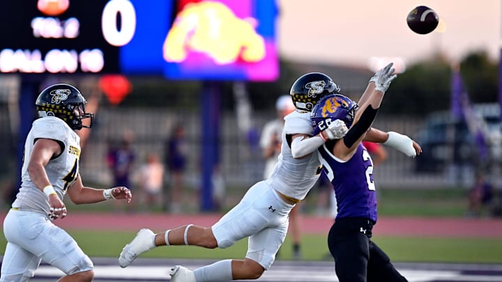 Stephenville defensive back Briar Floyd.