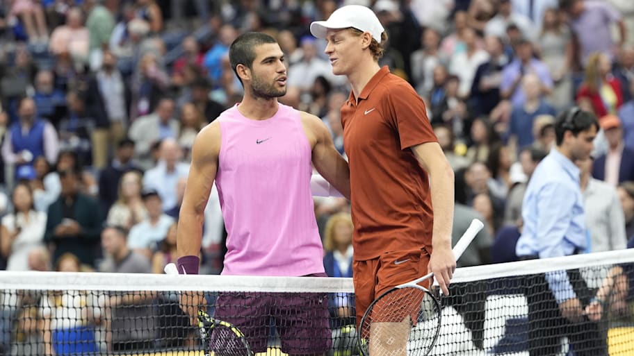 Carlos Alcaraz and Jannik Sinner dominated tennis this year, splitting the 2025 major titles.