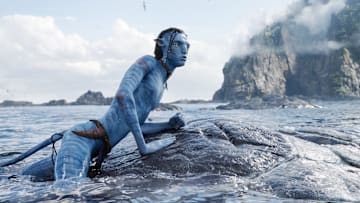 Lo’ak (Britain Dalton) in 20th Century Studios' AVATAR: THE WAY OF WATER. Photo courtesy of 20th Century Studios. © 2022 20th Century Studios. All Rights Reserved.