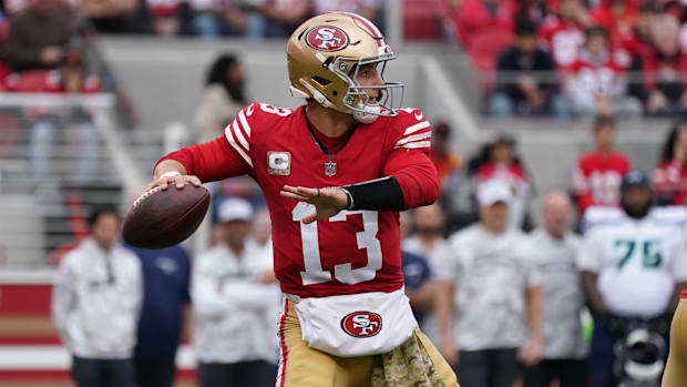 Purdy and the 49ers have struggled, with San Francisco battling injury issues this season.
