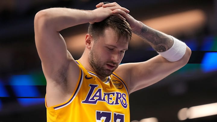 Los Angeles Lakers guard Luka Doncic