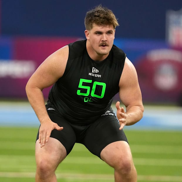 North Dakota State offensive lineman Grey Zabel