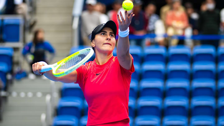 Bianca Andreescu played her first tournament of 2025 in Rouen this month.