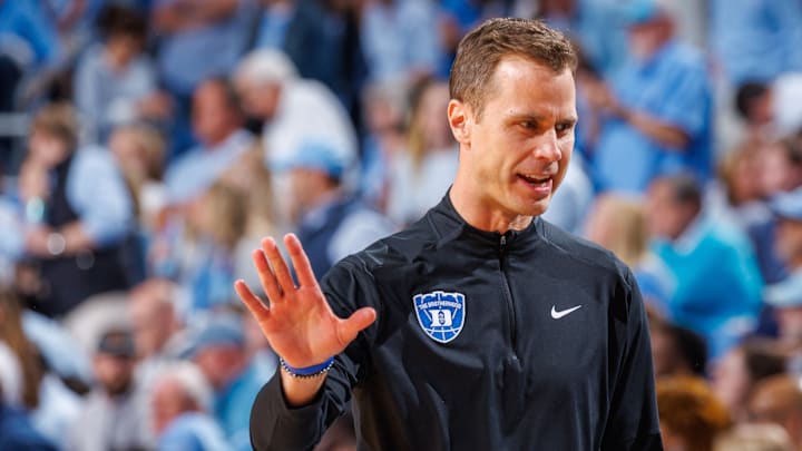Jon Scheyer, Duke v North Carolina