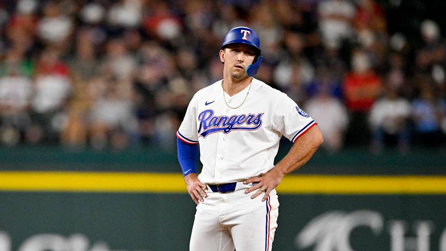 Texas Rangers outfielder Wyatt Langford