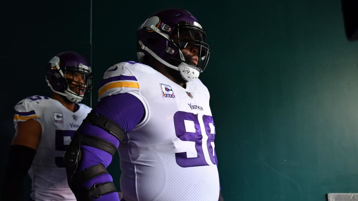 Minnesota Vikings defensive tackle Linval Joseph