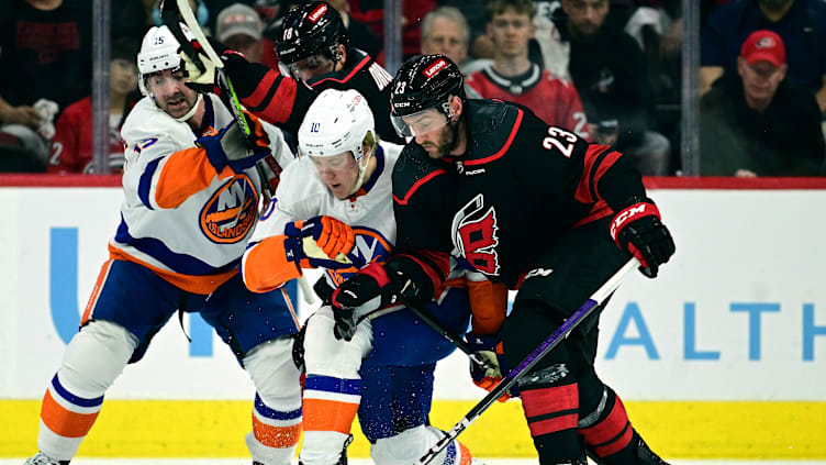 New York Islanders v Carolina Hurricanes - Game One