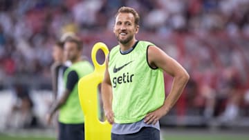 Harry Kane é alvo do PSG e do Bayern de Munique