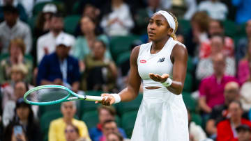 Coco Gauff at Wimbledon 2024