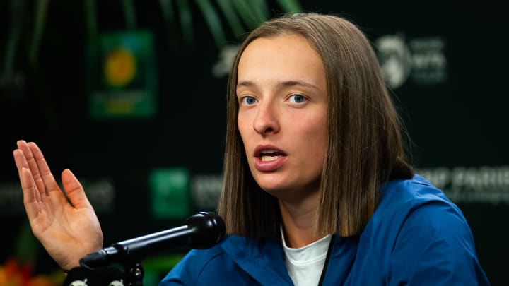 Iga Swiatek at the BNP Paribas Open 2024