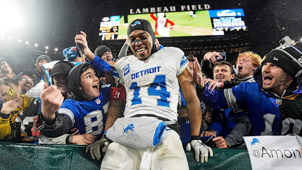 Detroit Lions wide receiver Amon-Ra St. Brown