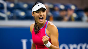 Emma Raducanu at the 2024 US Open