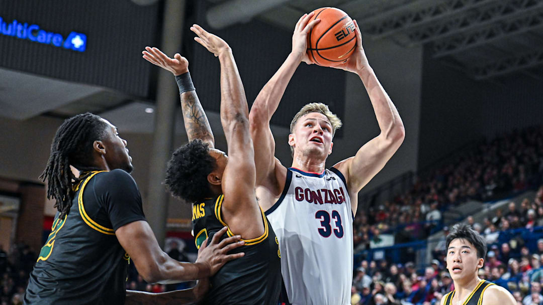 Gonzaga Bulldogs senior Ben Gregg.