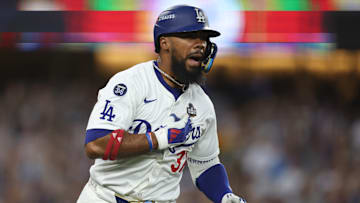 Los Angeles Dodgers outfielder Teoscar Hernandez