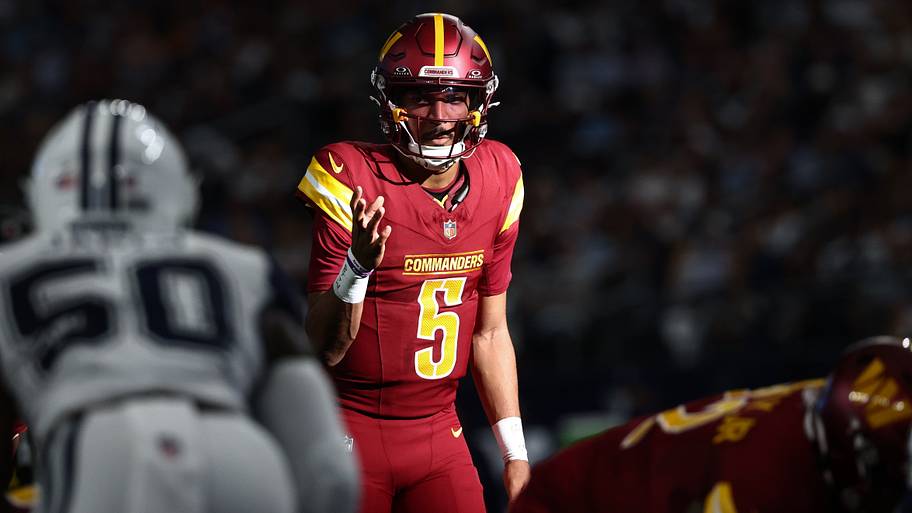 Washington Commanders QB Jayden Daniels