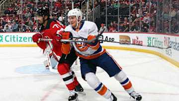 The New York Islanders got their first win of the preseason with a solid all-around effort against the New Jersey Devils.