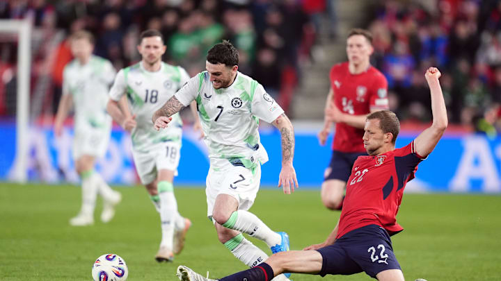 Czechia vs Republic of Ireland - 2026 FIFA World Cup European Play-offs - Semi-Final - Fortuna Arena