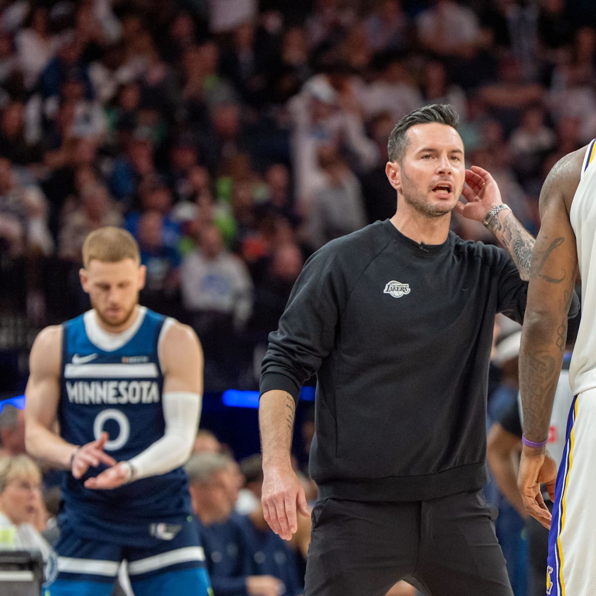 Lakers HC JJ Redick Gives One Word Answer About Game 5 Lineup Plan