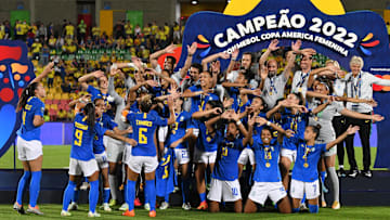 A Seleção venceu oito das nove edições da Copa América Feminina até aqui
