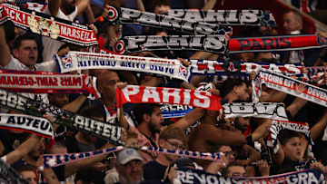 Les supporters parisiens lors du match de Ligue des champions face à l'Atalanta.